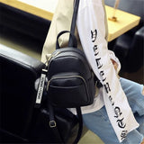 Mini Backpacks Students Shoulder Schoolbags Female Soft Women Travel Bags