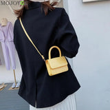 Lady Stone Pattern Mini Shoulder Handbag - Casual Tote Messenger Bag