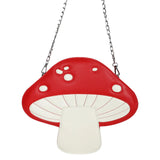 Mushroom Shape Shoulder Bag Purse Chain for Women School
