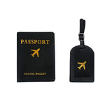 Passport Cover Holder Luggage Tag for Travel Couples