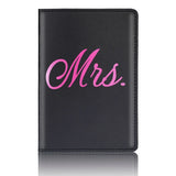 Passport Cover for Women Men Honeymoon Wedding Gift