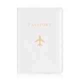 Hot Stamping Passport Holder Plane Lover Wedding Gift