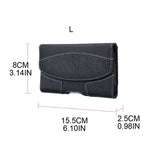 Phone Belt Case Waist Bag Magnetic Closure Organizer for Men