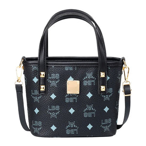 PU Leather Handbag & Shoulder Crossbody Bag