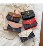 PU Leather Shoulder Bag with Special Accessories for All Seasons