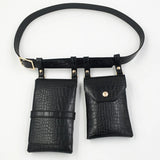 Punk Women's Belt Bag Hip Hop Funny Pack Street Crossbody Chest Bags