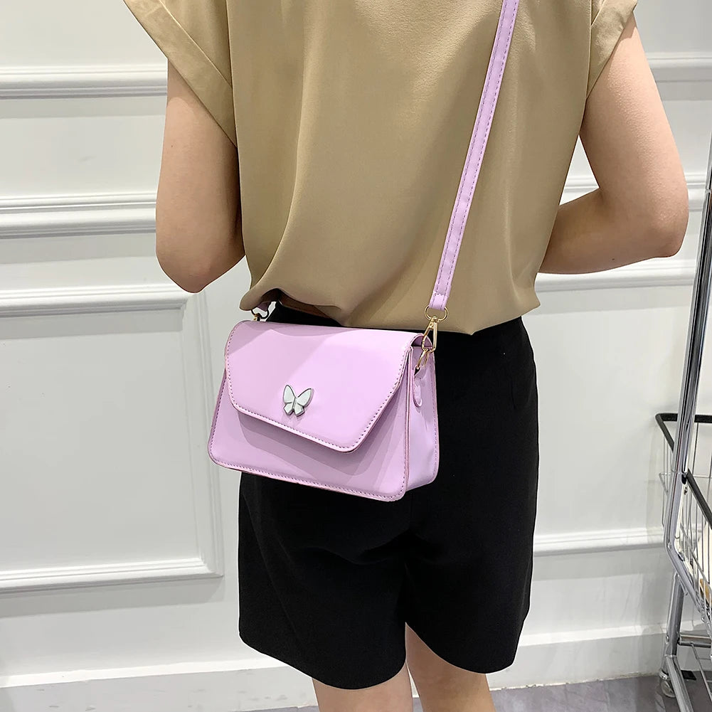 PU Leather Messenger Bags for Women Casual Crossbody Bags