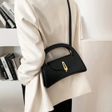 PU Leather Messenger Bag Lady Crossbody Casual Flap Shoulder Bag