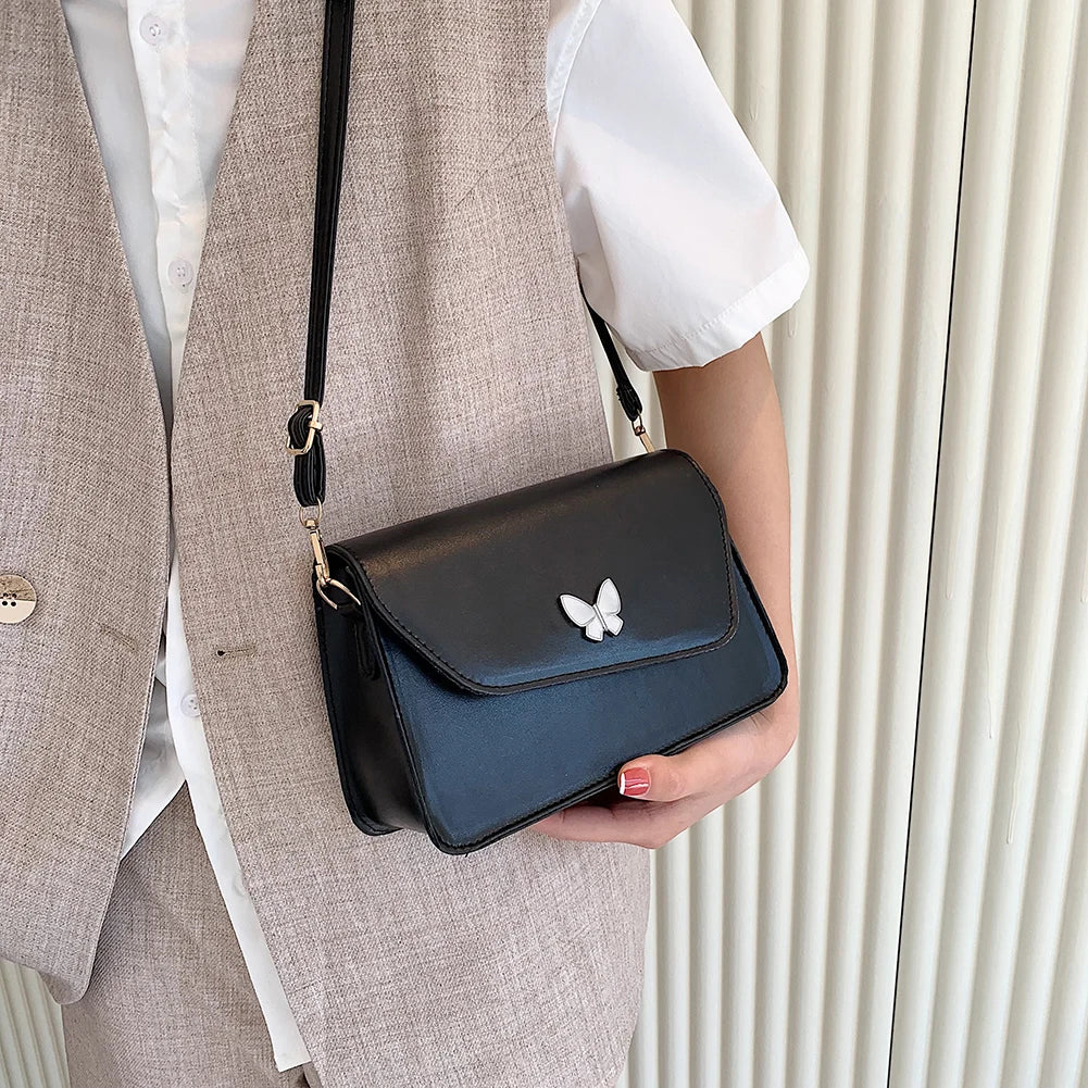 PU Leather Messenger Bags for Women Casual Crossbody Bags