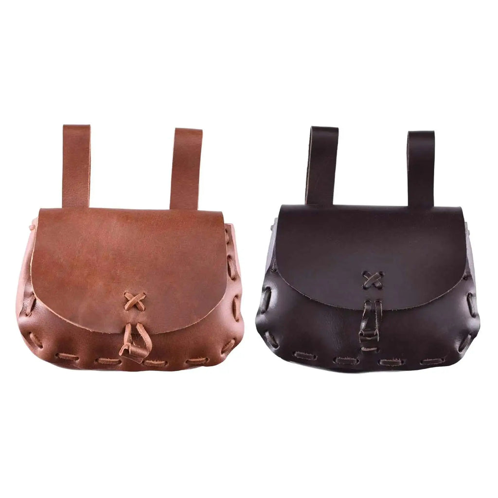 Medieval Retro Waist Pouch Bag Waterproof Vintage Waist Purse for Travel Hiking