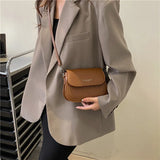 Vintage Saddle Shoulder Bag Crossbody Travel Purse Tote Casual