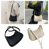Women's PU Leather Shoulder Bag Summer Tote Zipper Purse for Casual Travel