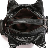 Vintage Rivet Shoulder Bag for Women Hobos
