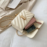 PU Leather Shoulder Bags INS Woman Crossbody Bag Hasp Closure