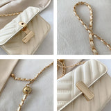 PU Leather Shoulder Bags INS Woman Crossbody Bag Hasp Closure