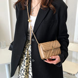 PU Leather Shoulder Bags INS Woman Crossbody Bag Hasp Closure