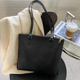 PU Leather Shoulder Bags Women Underarm Office Ladies Bucket Bag