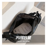 PU Leather Shoulder Bags for Women Handbags Large Capacity Travel Totes