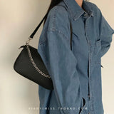 Retro 2 Piece Set PU Leather Shoulder Crossbody Bags for Women