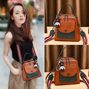 PU Leather Shoulder Mini Small Backpack Ladies School Backpack Bags