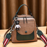 PU Leather Shoulder Mini Small Backpack Ladies School Backpack Bags