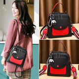 PU Leather Shoulder Mini Small Backpack Ladies School Backpack Bags