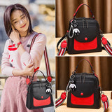 PU Leather Shoulder Mini Small Backpack Ladies School Backpack Bags
