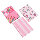 PU Leather Signature Striped Women Travel Passport Holder Cover