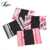PU Leather Signature Striped Women Travel Passport Holder Cover
