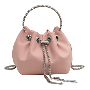 PU Leather Small Capacity Tote Female Shoulder Crossbody Bag