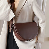 Small Saddle Bag Women's Crossbody Shoulder Summer Purse Handbag