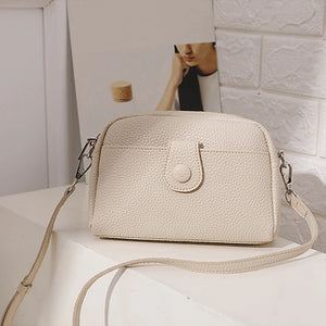 PU Leather Small Shell Crossbody Bag for Women Purse Handbag Phone Satchel