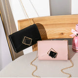 Small Square Crossbody Bag for Women Chain Shoulder Messenger Bag