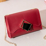 Small Square Crossbody Bag for Women Chain Shoulder Messenger Bag