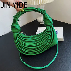 Solid Crossbody Bags Women Shoulder Bag Handbags Purses Female Underarm Clutch