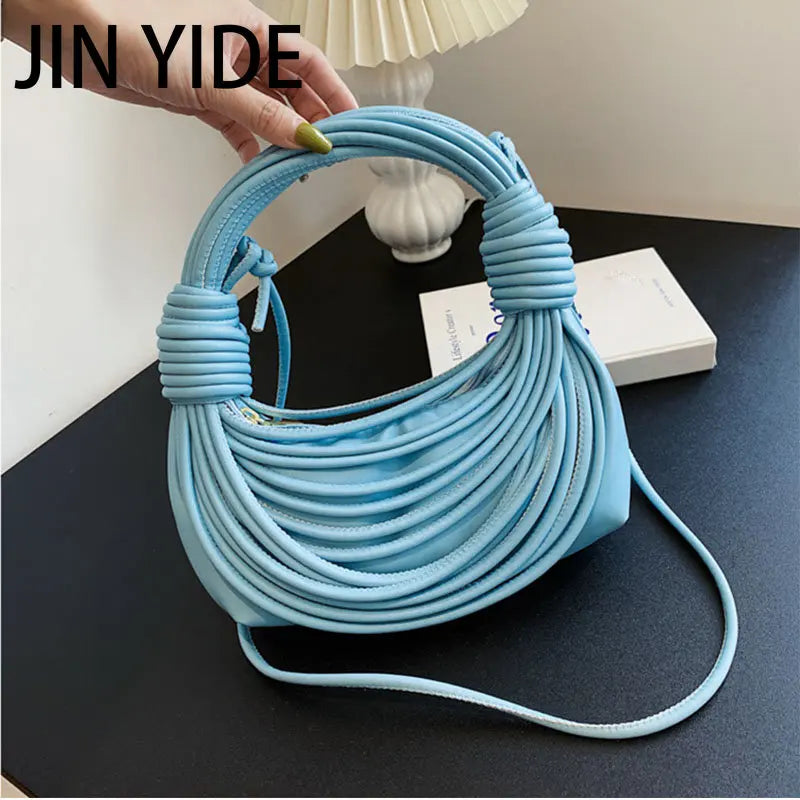 Solid Crossbody Bags Women Shoulder Bag Handbags Purses Female Underarm Clutch
