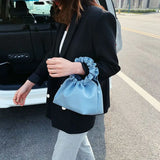 Women's PU Leather Tote Bag Solid Shoulder Messenger Handbag Travel Tote