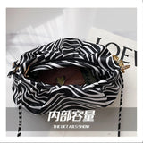 Cloud Shape PU Leather Underarm Crossbody Shoulder Bag for Women