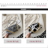 Cloud Shape PU Leather Underarm Crossbody Shoulder Bag for Women