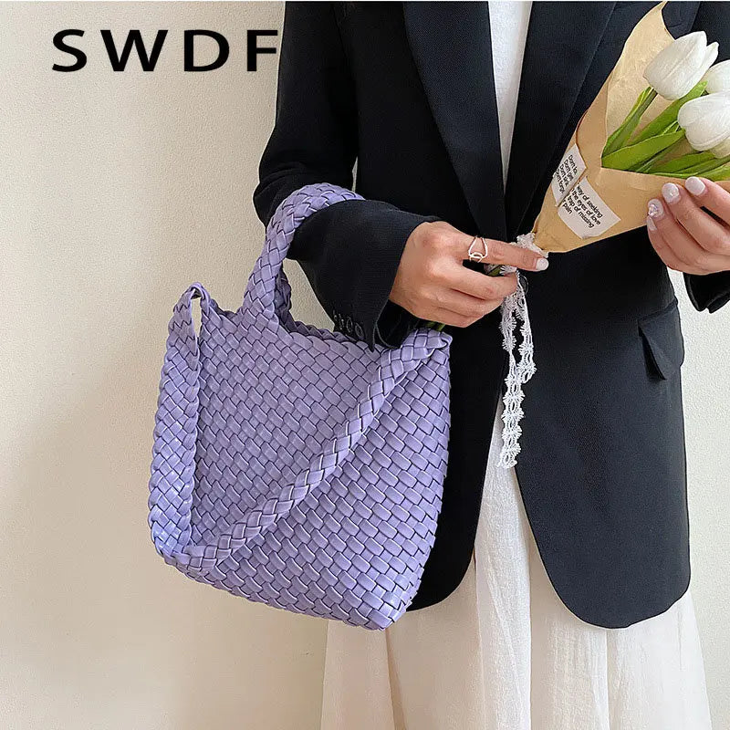 PU Leather Underarm Shoulder Bags for Women Handbag