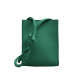 PU Leather Weave Belt Crossbody Small Square Messenger Bag for Women Girls