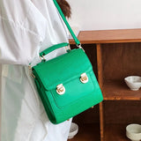 Crocodile PU Leather Women Backpack School Bags