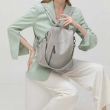 PU Leather Women Backpack Casual Stylish Girls Student Shoulder Bag