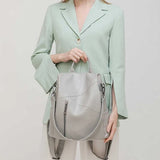 PU Leather Women Backpack Casual Stylish Girls Student Shoulder Bag