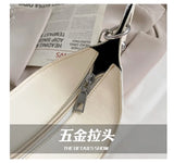 PU Leather Women Handbags Shopper Purse Casual Rivets Crossbody Bags