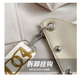 PU Leather Women Handbags Shopper Purse Casual Rivets Crossbody Bags