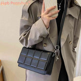 Plaid Women Handbags Lightweight Portable Soft Casual Travel Bag