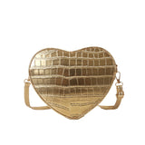 Heart-shaped Crossbody Bag Small Shoulder Bags for Ladies