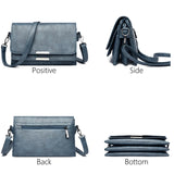 PU Leather Women Messenger Bag Small Lady Handbags Female Shoulder Cross Body Sa