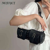 Soft PU Leather Women Messenger Bag Bandage Crossbody Bag